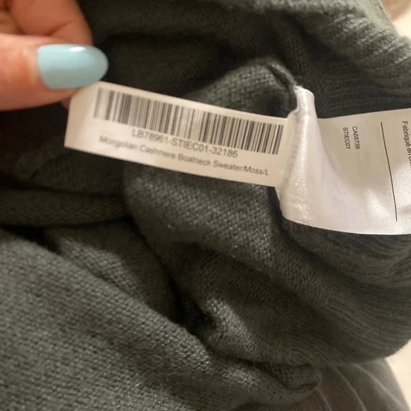 Quince L Mongolian Cashmere Boatneck Sweater - Picture 14 of 14